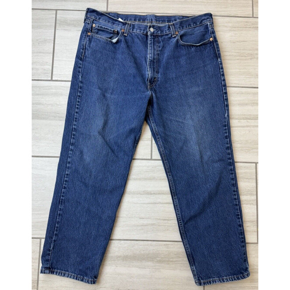 Levis 550 Relaxed Fit Straight Leg Blue Jeans Men's 40X30 Denim 100% Cotton - Picture 1 of 7